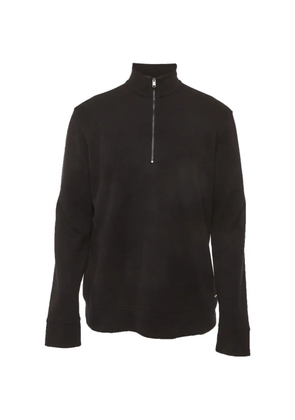BOSS quarter-zip sweatshirt - Black