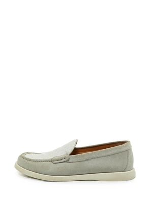 Christian Dior Pre-Owned Granville Oblique loafers - Grey