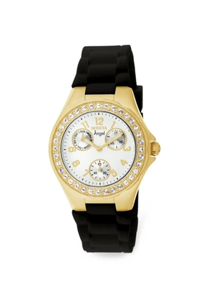Invicta Angel 1643 crystal-embellished 38mm watch - White