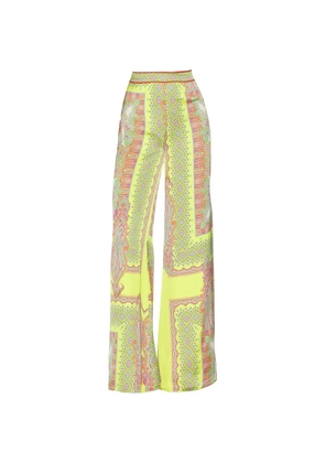 Alexis Triest palazzo pants - Yellow