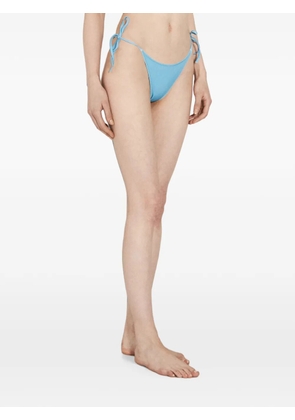 VETEMENTS stretch-jersey bikini bottoms - Blue