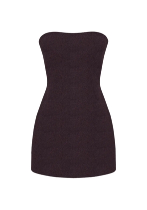 OCCLEUS Liv strapless mini dress - Purple