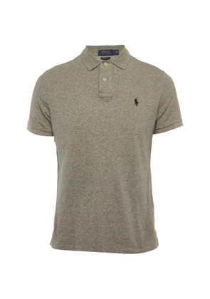 Polo Ralph Lauren Vintage slim-fit pique polo shirt - Grey