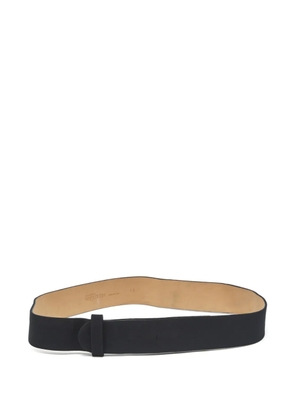 Alexander McQueen Pre-Owned leather belt - Black