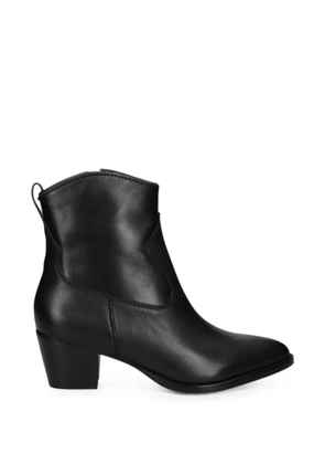 Lauren Ralph Lauren Harpher pointed-toe panelled ankle boots - Black