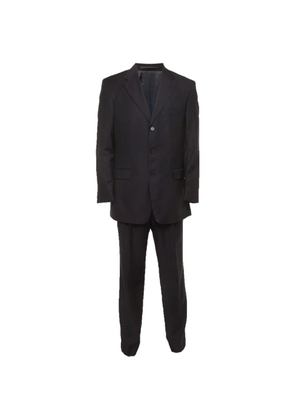 BOSS GREEN HUGO BOSS pinstripe-print wool suit - Blue
