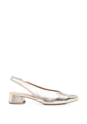 MELLUSO Patty slingback heeled pumps - Gold
