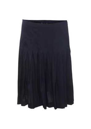 Theory pleated midi skirt - Blue