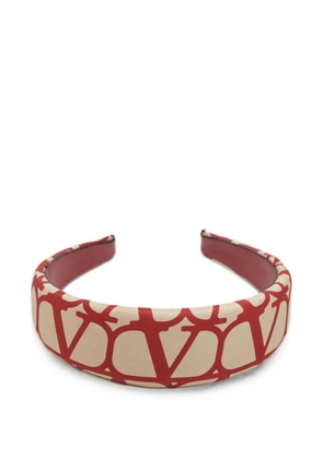 Valentino Garavani Pre-Owned Toile Iconographe silk headband - Neutrals
