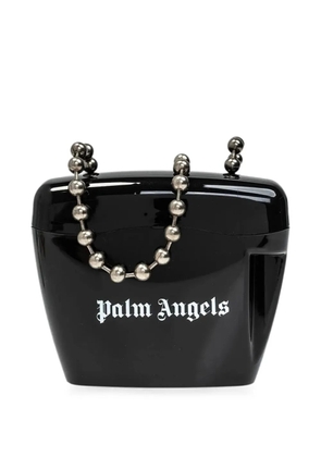 Palm Angels Padlock-style shoulder bag - Black