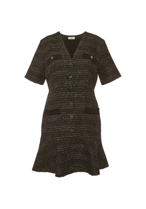 SANDRO Gwendoline mini dress - Black