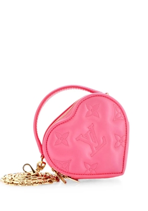 Louis Vuitton Pre-Owned Pop My Heart Pouch Bag Bubblegram Leather crossbody bag - Pink
