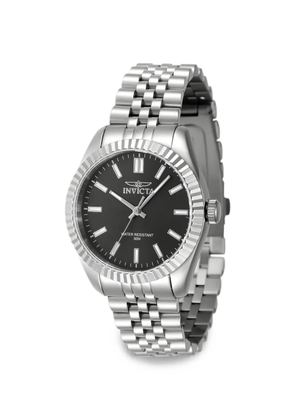 Invicta Specialty fluted bezel 36mm watch - Black