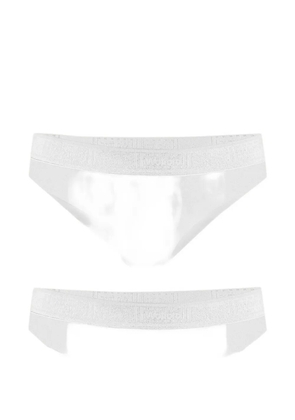 Wolford Pure logo-waistband briefs (set of two) - White