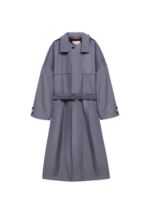 Marni belted trench coat - Blue