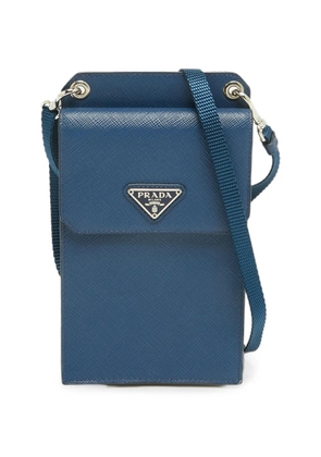 Prada Pre-Owned Lux Saffiano phone case - Blue