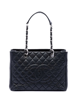 CHANEL Pre-Owned 2009-2010 Caviar Grand Shopping tote bag - Black