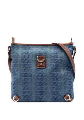Gucci Pre-Owned 2000-2015 GG Denim Abbey D Ring crossbody bag - Blue