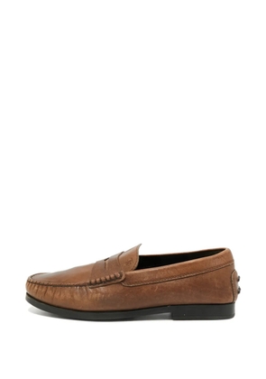 Tod's Vintage leather loafers - Brown