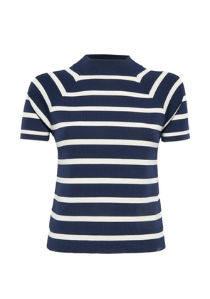 Ralph Lauren Vintage striped ribbed-knit T-shirt - Blue