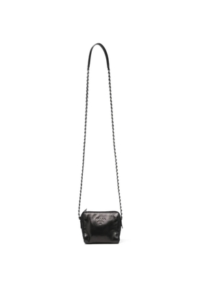 Prada Pre-Owned 2000s chain-strap crossbody bag - Black