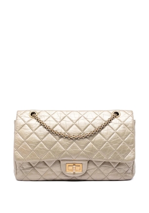 CHANEL Pre-Owned 2011 Metallic Aged Calfskin Reissue 2.55 Double Flap 227 shoulder bag - Gold