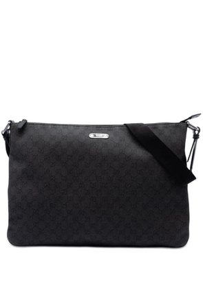 Gucci Pre-Owned 2016-2026 GG Denim crossbody bag - Black