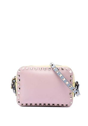 Valentino Garavani Pre-Owned 2018-2026 Multicolore Leather Rockstud Camera Bag crossbody bag - Multicolour
