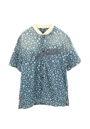 Louis Vuitton Pre-Owned x Yayoi Kusama 2010s Infinity dot baseball shirt - Blue