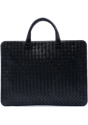 Bottega Veneta Pre-Owned 2012-2026 Nappa Intrecciato Club Briefcase business bag - Black