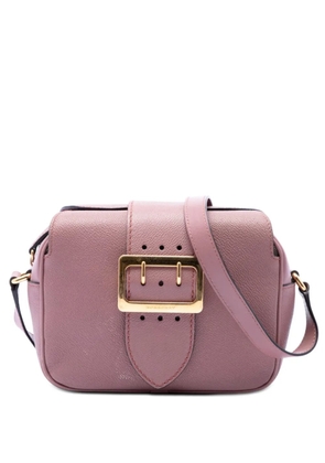 Burberry Pre-Owned 2000-2017 Small Soft Grained Calfskin Buckle crossbody bag - Pink
