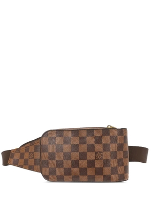 Louis Vuitton Pre-Owned 2012 Geronimos Damier belt bag - Brown
