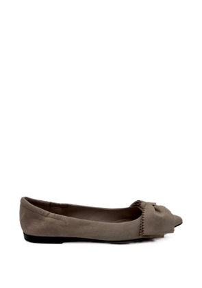 Pomme D´Or Ingrid bow-detail pointed-toe pumps - Neutrals