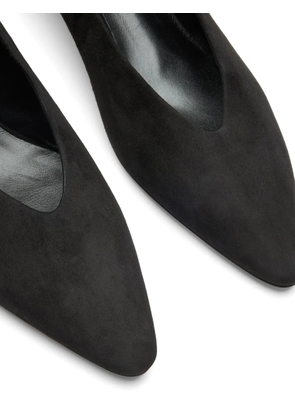 Casadei Giselle suede pumps - Black