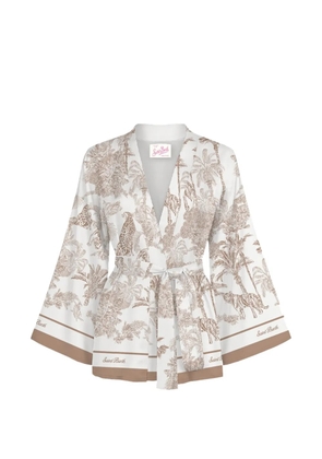 MC2 Saint Barth toile de Jouy-print blouse - White
