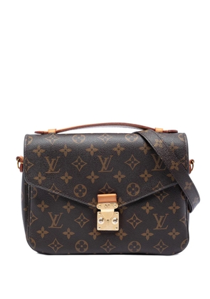Louis Vuitton Pre-Owned 2016 Monogram Pochette Metis satchel - Brown