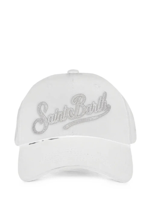 MC2 Saint Barth crystal-embellished baseball cap - White
