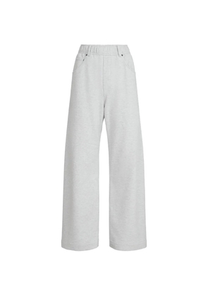 Brunello Cucinelli cotton smooth French-terry trousers - Grey