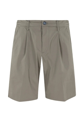 Re-Hash elasticated-waist tailored shorts - Grey
