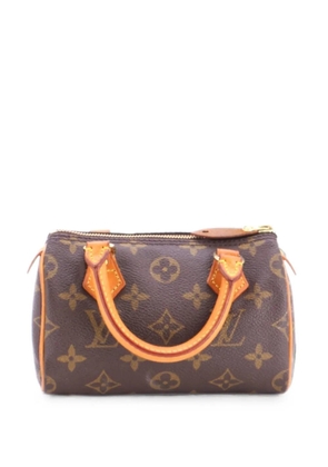 Louis Vuitton Pre-Owned Speedy Mini HL Handbag Monogram Canvas satchel - Brown