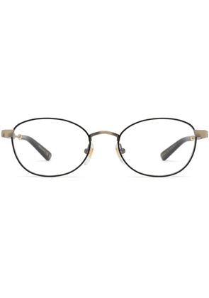 Gucci Eyewear oval-frame glasses - Gold