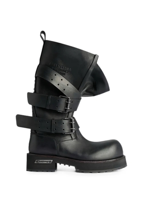 Balenciaga Venom buckle-strap boots - Black