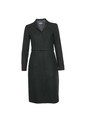 Jil Sander Pre-Owned double-breasted coat - Black