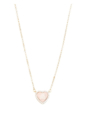 Cameo & Beyond Sparkling Cherub necklace - Gold