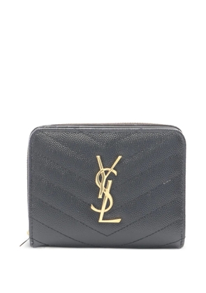 Saint Laurent Pre-Owned 2020s Monogram bi-fold wallet - Black