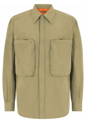 Dolce & Gabbana drawstring-waist shirt - Green