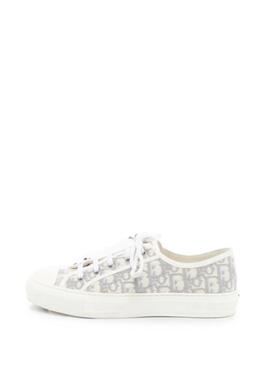 Christian Dior Pre-Owned Oblique Walk'n'Dior sneakers - White