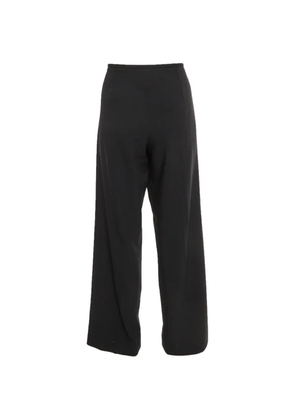 Armani Vintage straight-leg tailored trousers - Black