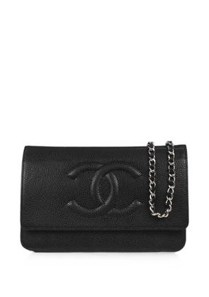 CHANEL Pre-Owned 2011 Timeless CC leather shoulder bag - Black