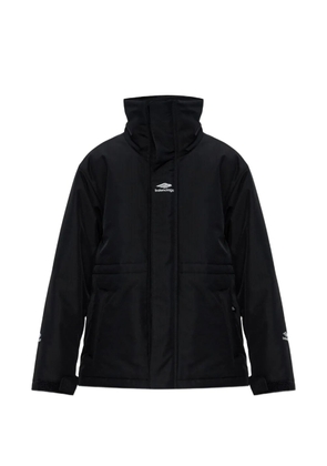 Balenciaga logo-embroidered jacket - Black